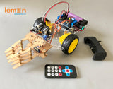 Bộ Xe Robot Arduino Điều Khiển Từ Xa Có Mỏ Kẹp Để Gắp Vật