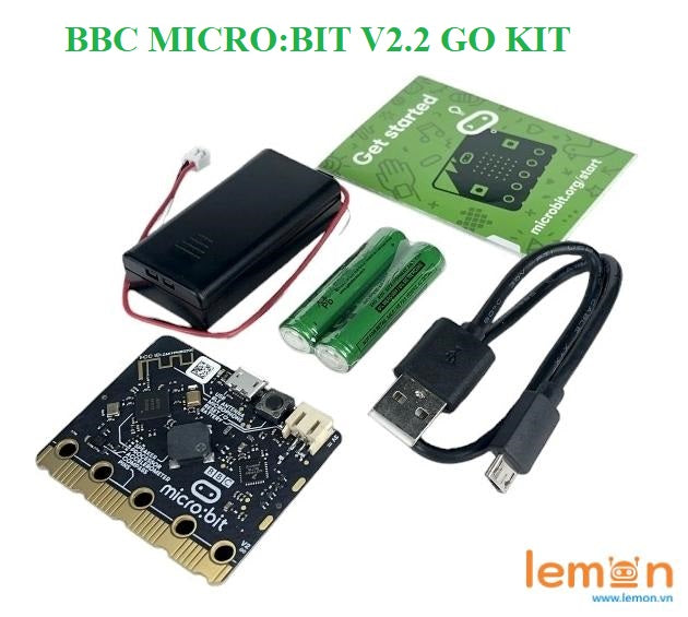 [Xuất VAT] Mạch BBC Micro:bit V2.2 - Kit Học Lập Trình STEM Microbit Chính Hãng