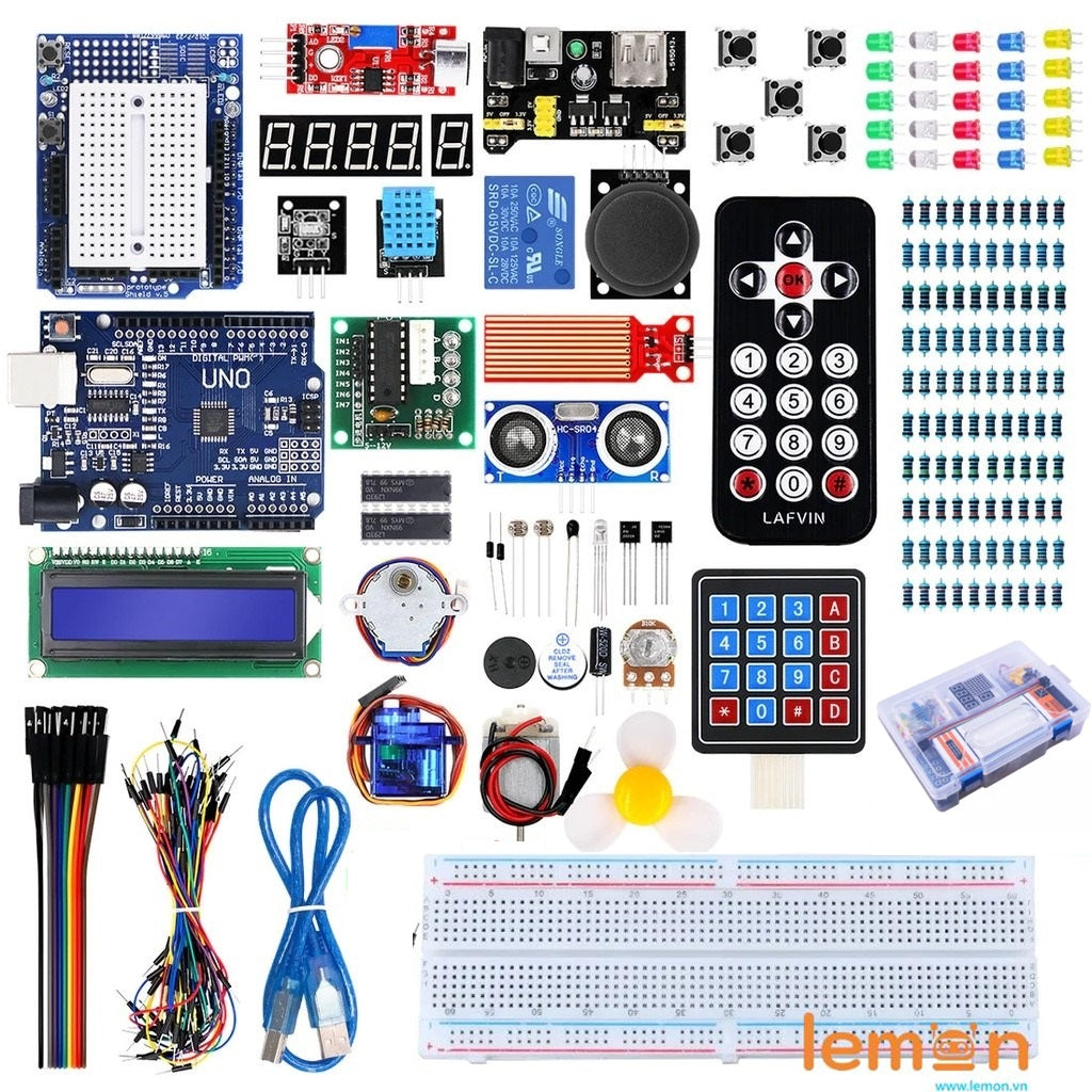 Programmable Arduino Kit Bộ học tập Arduino Super Kit - Bộ Kit Adruino UNO R3 full V5 – Lemon ...