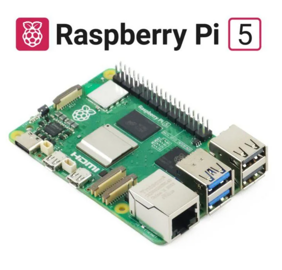 Bo mạch đơn máy tính nhúng Raspberry Pi 5