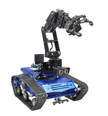 Khung Gầm Robot Tank Xe Tăng YP100 Loại Lớn - Xe Tăng Vượt Địa Hình Hợp Kim Nhôm Động Cơ 12V