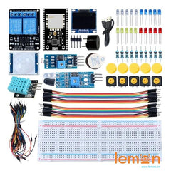 Bộ Kit học tập Wifi ESP32 IOT Starter Kit Kèm Tài Liệu - Bộ Thực Hành ESP-32 Cơ Bản